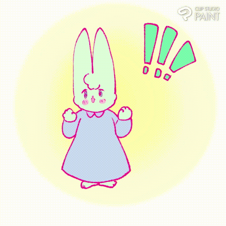 隠しキャラgif制作過程