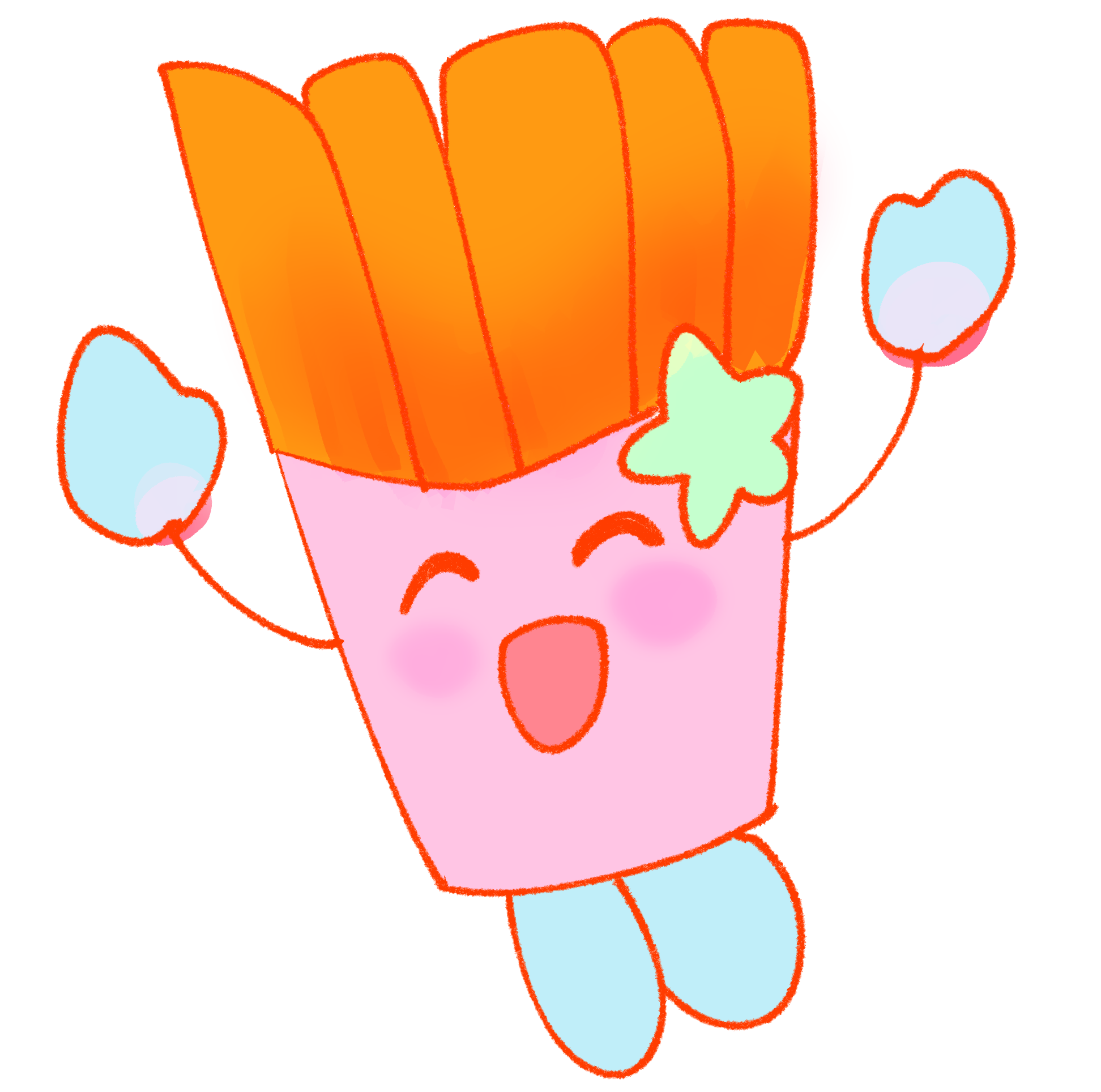 ポテトちゃんのキャラクター画像