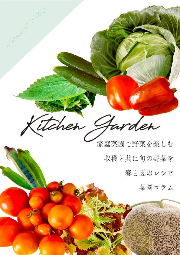 家庭菜園のチラシ２